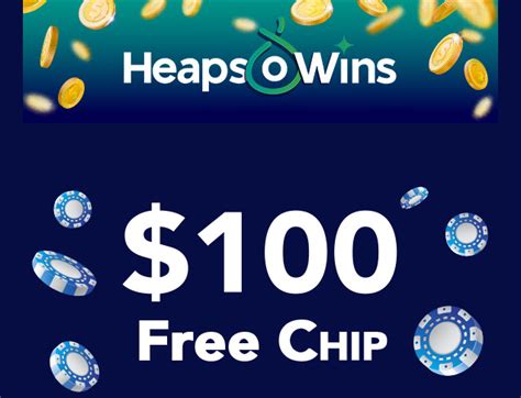 $100 free chips no deposit casino